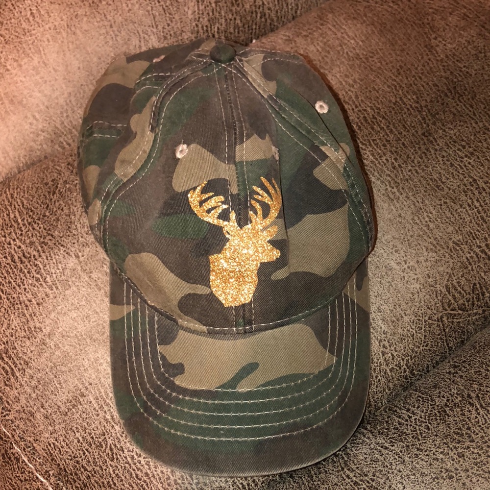 Camo deer hat